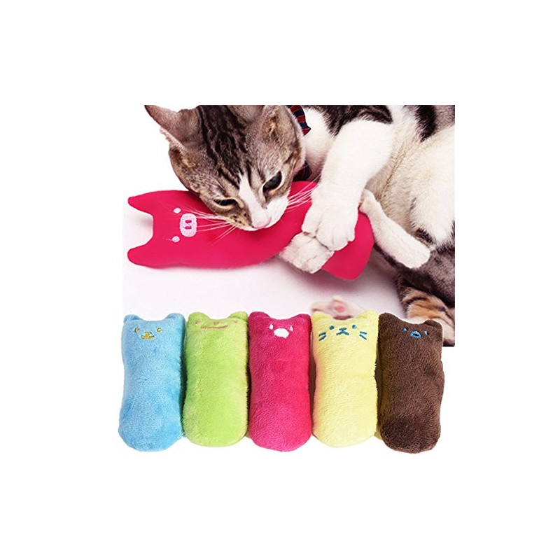 Kingsie Plush Cat Toy, Chewing Toy, Cat Play, Stress Relief,