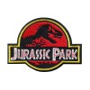 Patchwork Paradise Jurassic Park Dinosaur Movie Embroidered Iron-On Patch