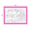 LitEnergy Portable A4 LED Copy Board Light Tracing Box, Pink