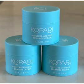 Kopari Moisture Whipped Ceramide Cream Anti-Aging Moisturizing (3) 0.7oz Each