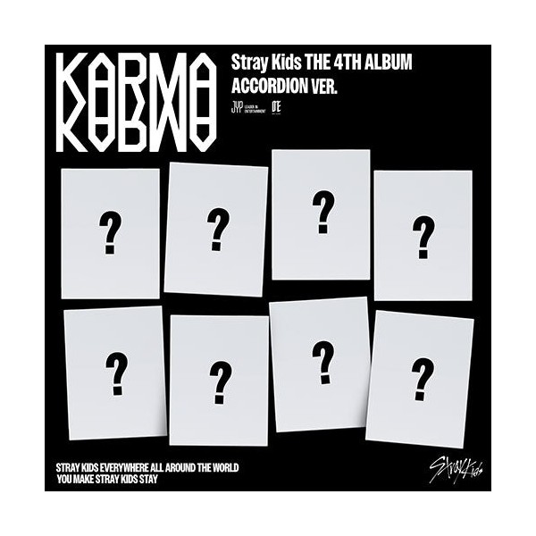 Record Planet [POB SELECTABLE] STRAY KIDS - [KARMA] (ACCORDION VER.),