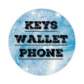 Keys Wallet Phone Round Label Stickers 100pcs Bible Verse Quotes Saying Circle Decals for Water Bottle Luggages Laptop Computer Envelopes Seals Card Boxes 2in