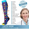 SEEKVER Calcetines De Compresión Para Correr para mujeres y hombres(20-30mmhg),