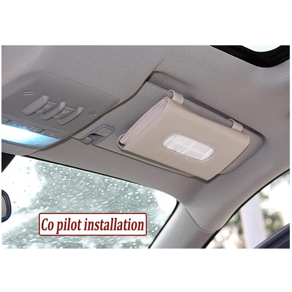 SEMBEM Car Tissues Holder for Car, Visor Tissue Holder, Car
