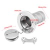 316 Stainless Steel Boat Marine Deck Fill Filler Keyless Cap
