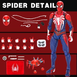 Hevano Movie Themed Action Figures, Upgrade Suit Game Edition, 6-Inches/15cm Hand Office Aberdeen Decoration Model Painting Box Set for Collections Display