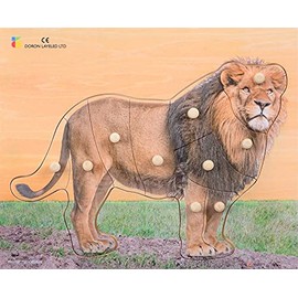 BSM E72510340 Peg Game - Lion Jigsaw Puzzle