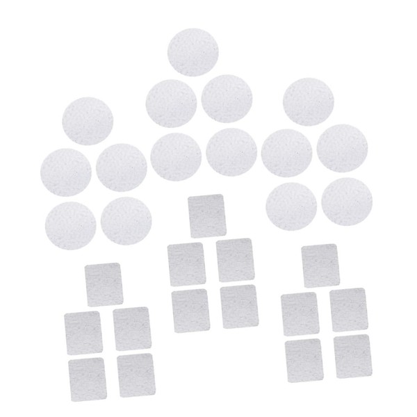 Ipetboom 30Pcs Metal Stickers for Eyeshadow Palette and Magnetic Stickers