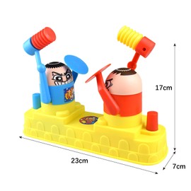 YZZT Robot Fighting Toys - Two-Player Battles for Kids Ages 3-8, Offensive and Defensive Battle Games, Exercise Reflexes, Table Boxing Games, Interactive Fun for Family Parties(Large)