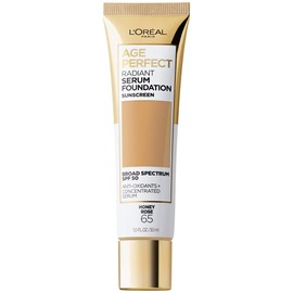 L’Oréal Paris Age Perfect Radiant Serum Foundation with SPF 50, Honey Rose, 1 fl. oz.