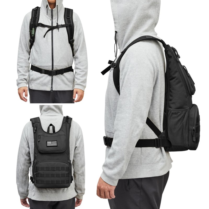 G4Free Military Hydration Backpack with 2L Improved Bladder, Hydration Bladders,