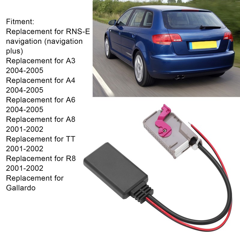 Bluetooth 5.0 32 Pin Wireless Radio Stereo AUX Adapter Cable