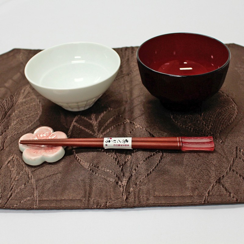 Ishida Chopsticks Made in Japan, Acrylic Crystal, Wooden (Natural Wood),