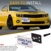 Anti-Theft License Plate Holder Compatible with Chevy Bolt 2016-2022 Chevy