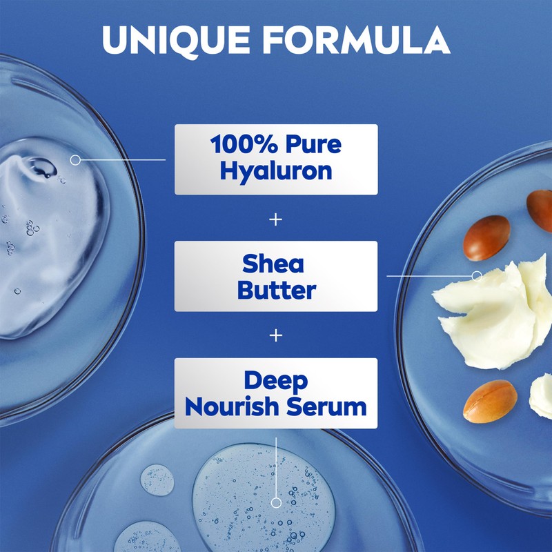 NIVEA Irresistibly Smooth Body Lotion (400ml), 72H Hydration NIVEA Moisturiser
