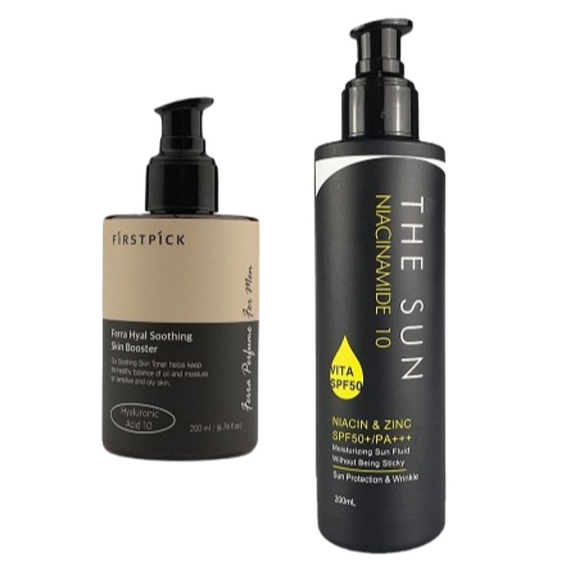 First Pick Bera Men's Skin 200ml + The Sun Sun