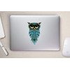 Vinyl Junkie Graphics Owl Blue Teal Sticker/Decal
