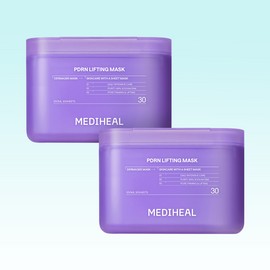 Mediheal Derma365 Wipe-off Mask Pack PDRN 30ea / Pores Elasticity, 2 Count