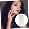 IWOWHERO 5 Pairs Practice Eyelash Extensions for Beginners Natural Faux