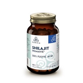 PURICA Shilajit 50% Fulvic Acid - 60 Vegan Capsules