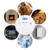 2 Packs Carbon Monoxide Detector LCD Digital Display 85dB Alarm