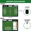 Soccer Dry Erase Coach Board for Coach,Court Tatical Portable Lineup