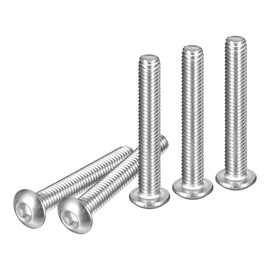 DTGN M3-0.5x20mm Button Head Socket Cap Screws - 50Pack - Good for Machine - 304 Stainless Steel 18/8 - Hex Drive Full Thread Fasteners