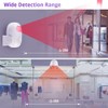 PIR Motion Sensor Alarm Motion Sensor with Remote Control, 100