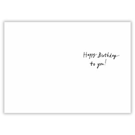 Woodmansterne 2nd Birthday Card for Girls - Happy Birthday Card Age 2 with Quentin Blake Girl and Books Illustrated Design - Birthday Card for Her