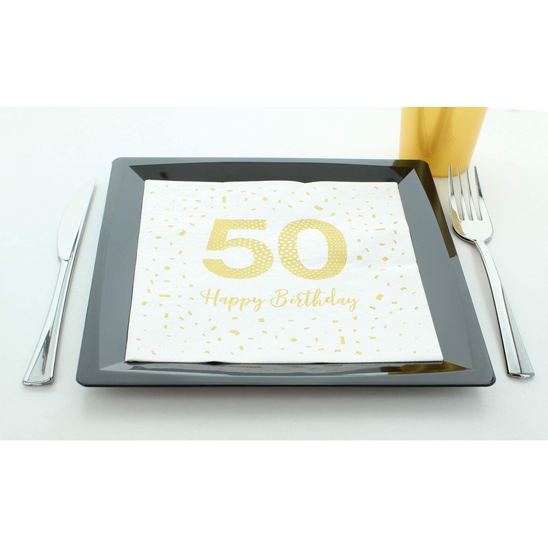 Sovie HORECA Tissue Napkin Happy Birthday - 50 | Birthday