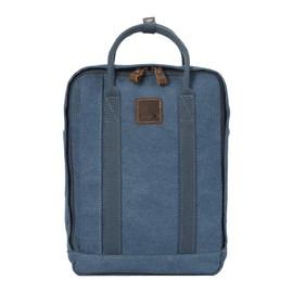 Troop London TRP0550 Classic Canvas Daypack Backpack Small (Blue)