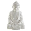 47th & Main Sitting Buddha Sculpture Home Décor for Table,