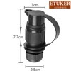 ETUKER 1x3 Pin Trailer Plug,3 Pin Tractor Plug Connectors with