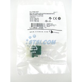 Siemon MX6-K07 Cat6 RJ45 Keystone Modular Jack, Green ~STSI