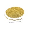 SEWACC 0.6cm 10m Curved Braided Gimp Trim Ribbon for Christmas