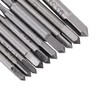 10 Piece Tap Set, Thread Cutting Tool Set, HSS Metric