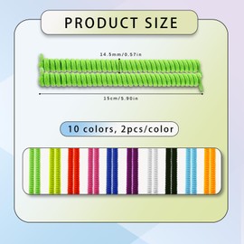 GeryVtee 10 Pairs Sun String Visor Cord 10 Colors Curly Shoelaces Replacement Elastic Shoe Lace for Foam Sun Hat Sports Sports Shoes(Multicolour)