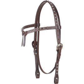 Cashel Antique Dotted Headstall