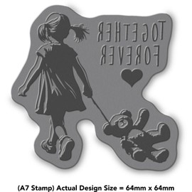 A7 'Together Forever' Unmounted Rubber Stamp (RS00056853)