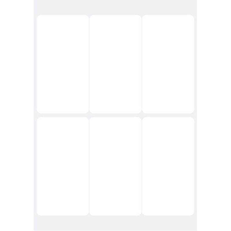 Avery Freezer Labels, 63.5 x 33 mm, 24 Labels per