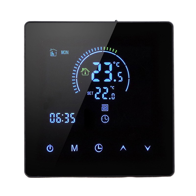 16A Digital Thermostat with LCD Display Programmable Thermostat Electric Heating