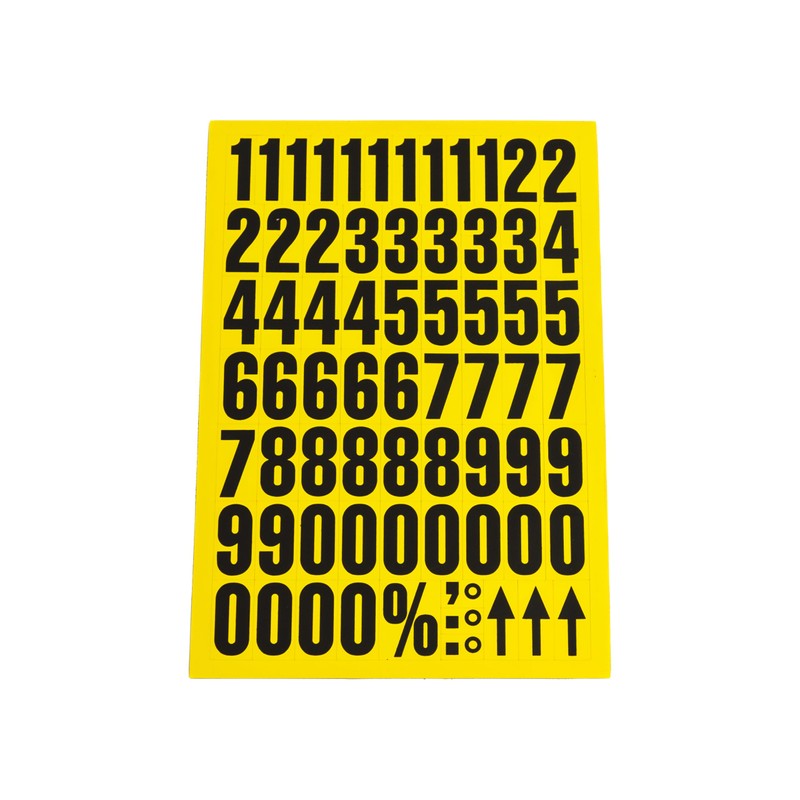 Magnetic Letter and Number Sets, 43mm Tall A-Z and 0-9