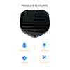 HHLOU Glossy Black American Flag Emblem Fits for RAM Front