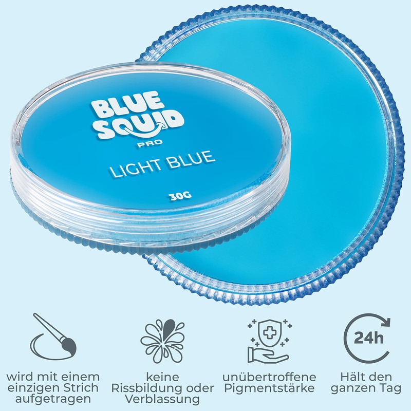 Blue Squid PRO Make-Up Face Paint and Body Paint, Classic
