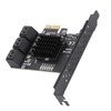Hard Disk Expansion Card 6.0 Gbps PCIE to SATA 6G