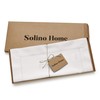 Solino Home Hemstitch Cotton Linen Table Runner – 14 x