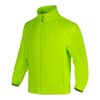 High Visibility Fleece Jacket, Full Zip Stand-Up Collar, Safety Work