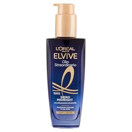 L'Oréal Paris Elvive Exceptional Oil for Dry Hair, Intensive One Night Nutrients with Precious Camellia Oil, Midnight Serum, 100 ml