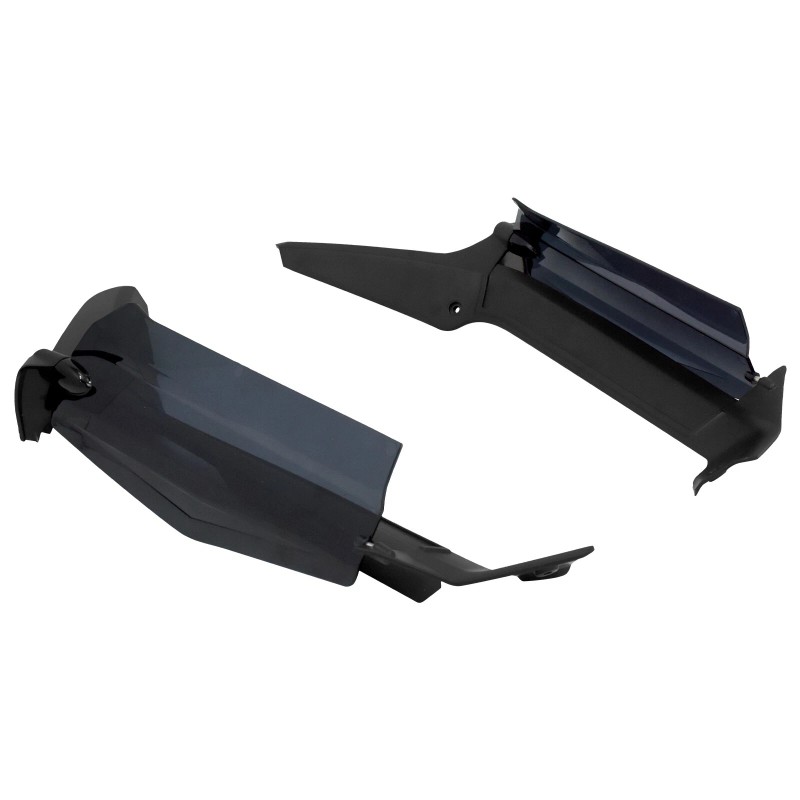 YHMTIVTU Adjustable Dark Smoke Air Deflectors Fits For Honda Gold