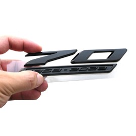 2pcs 70th Anniversary Side Emblem 3D Badges Replacement for 2020-2024 C8 Corvette Genuine GM 70th (Carbon Flash)